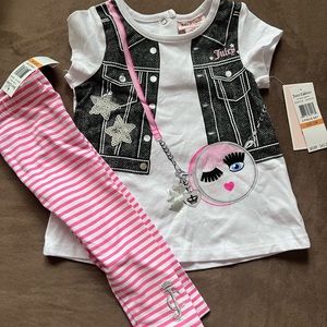 New Juciy couture infant 2pc 12m